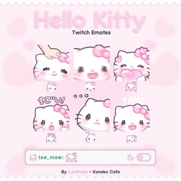 emotes kitty