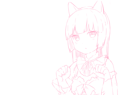 Pink animation nekopara